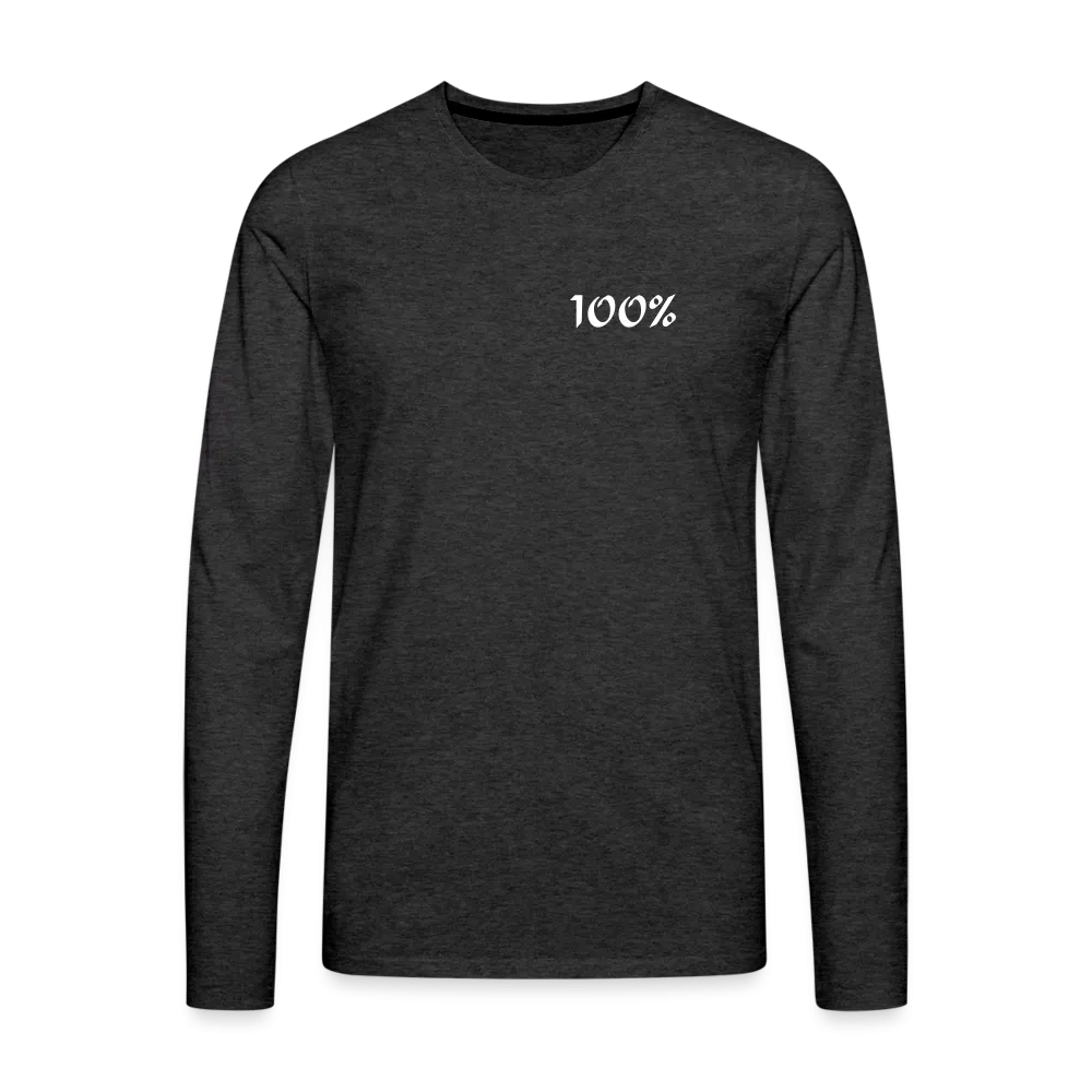 100% Unisex Cotton Long Sleeve T-Shirt up to 3 XL