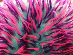 3 Tone Spikes Faux Fur- Shaggy Faux Fur-Fashion-Jackets-Apparel-Decorations-Throw Blankets-Sold By The Yard