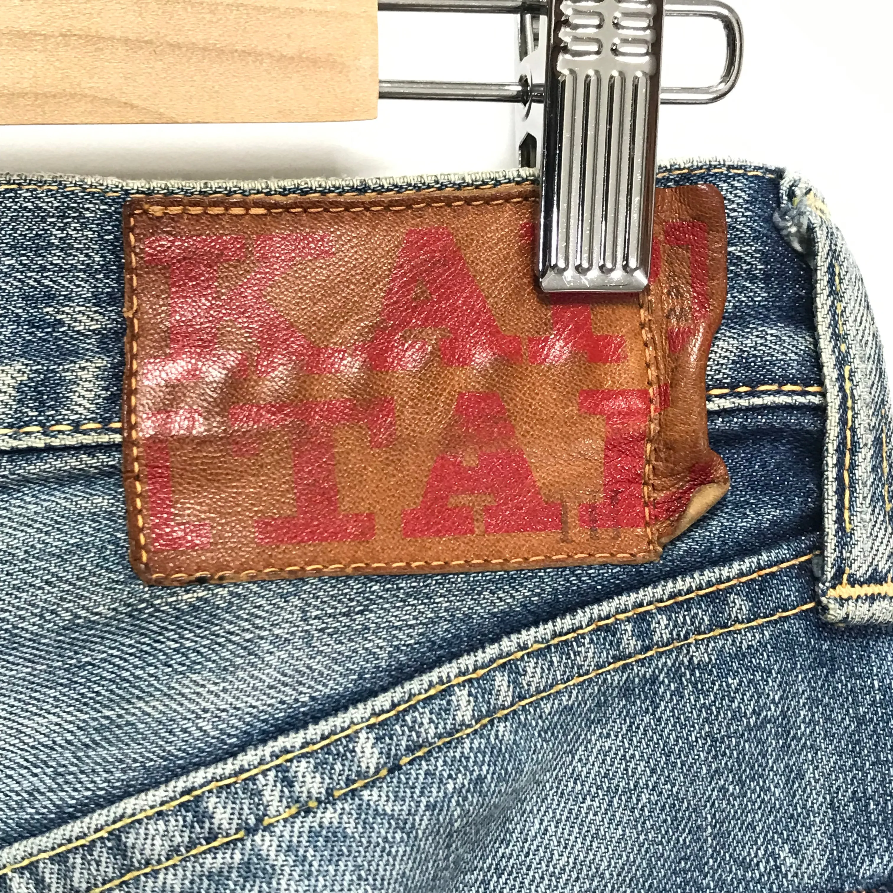 [31] Kapital Okayama Selvedge Distressed Denim Indigo