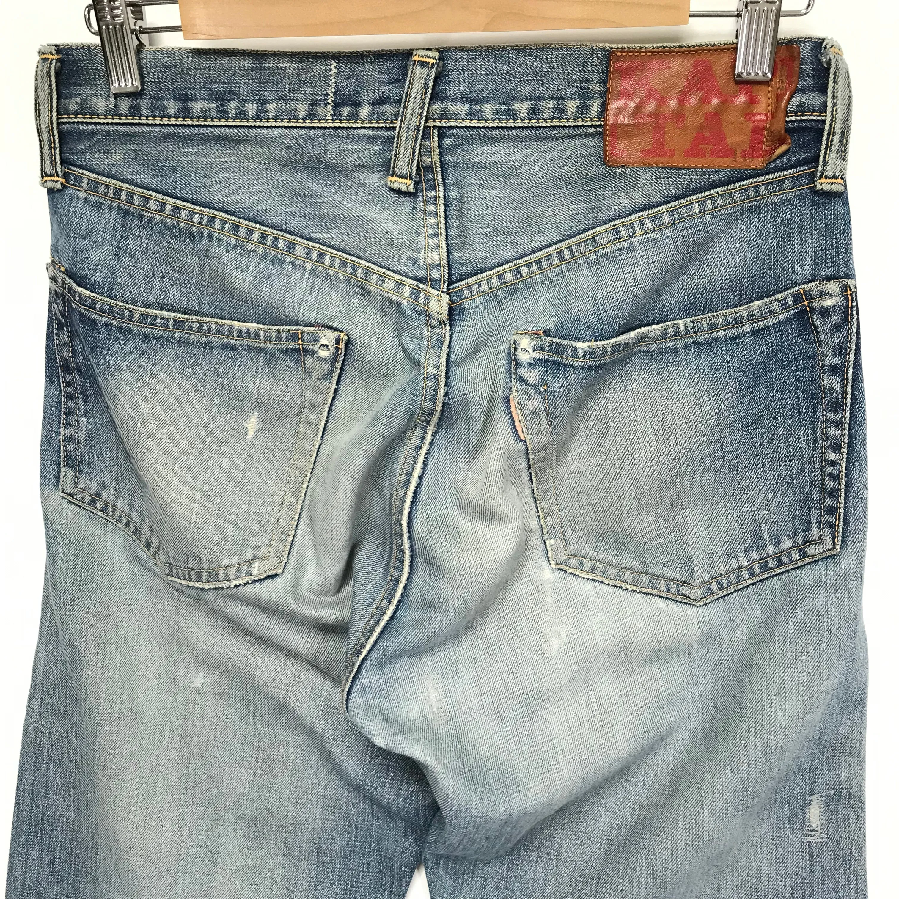 [31] Kapital Okayama Selvedge Distressed Denim Indigo