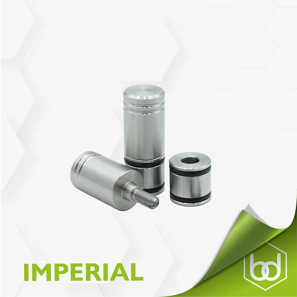 3/4" Quad Dogs® (Stainless Steel) 30mm - Pair