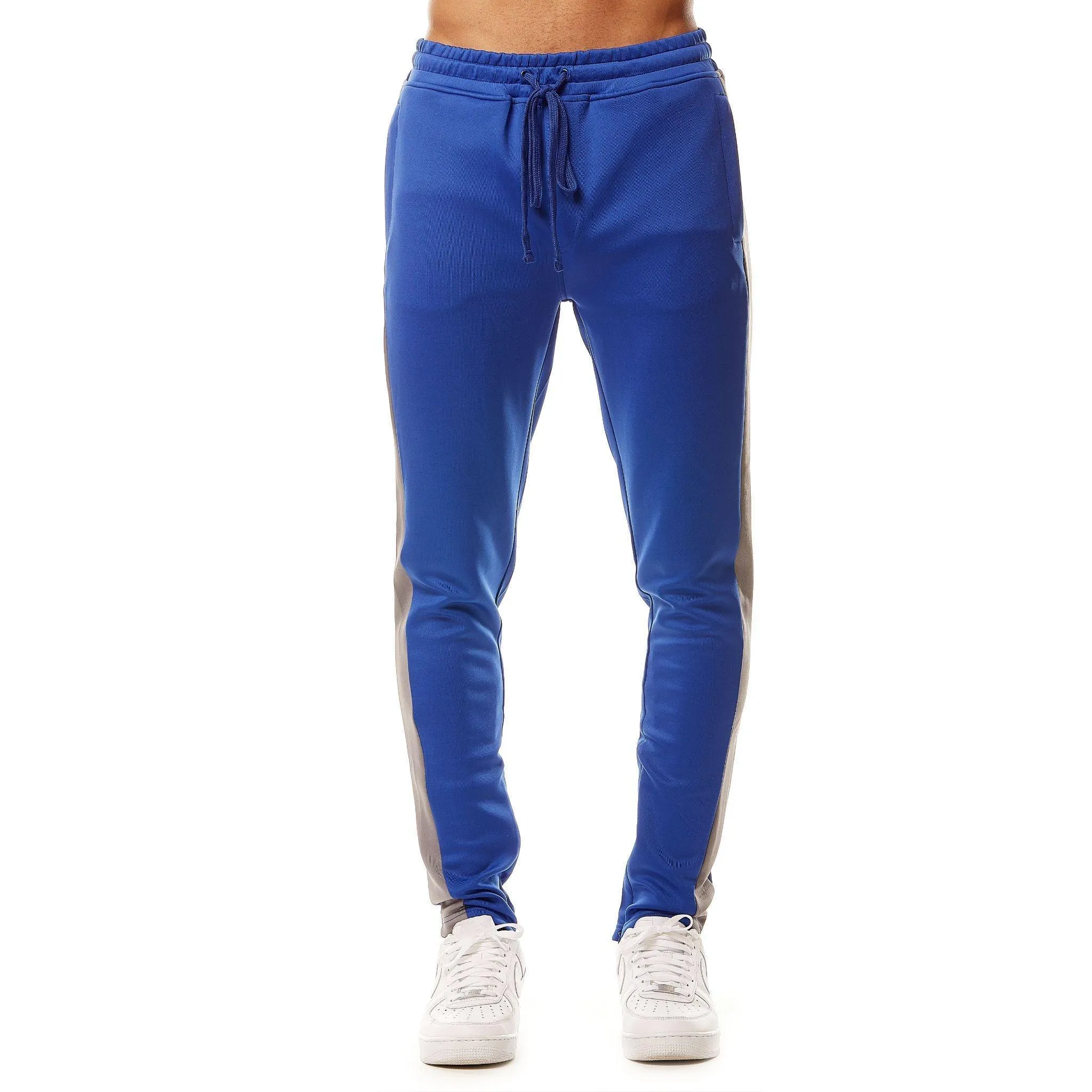 401 Track Pants - Royal Blue & Grey