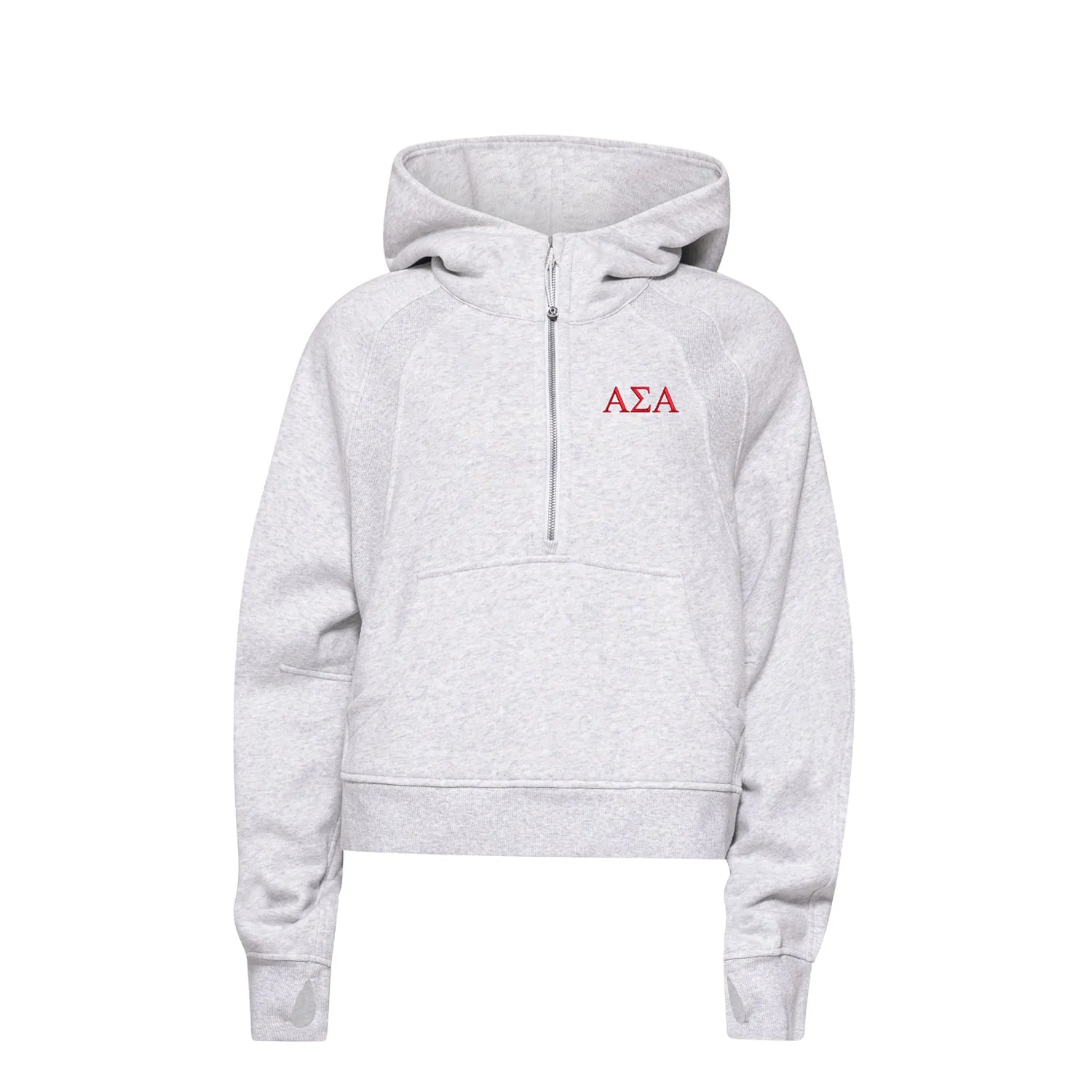 Alpha Sigma Alpha lululemon Scuba Oversized Half-Zip Hoodie