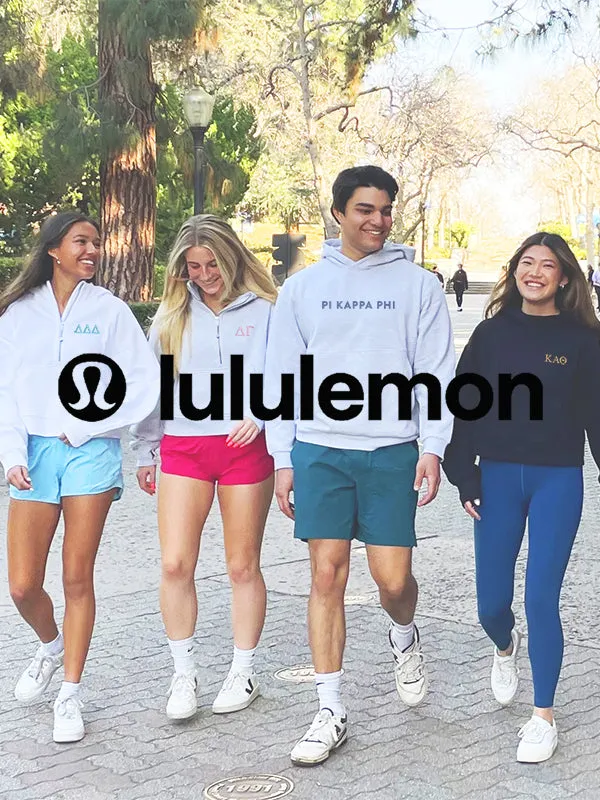 Alpha Sigma Alpha lululemon Scuba Oversized Half-Zip Hoodie