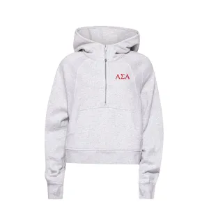Alpha Sigma Alpha lululemon Scuba Oversized Half-Zip Hoodie