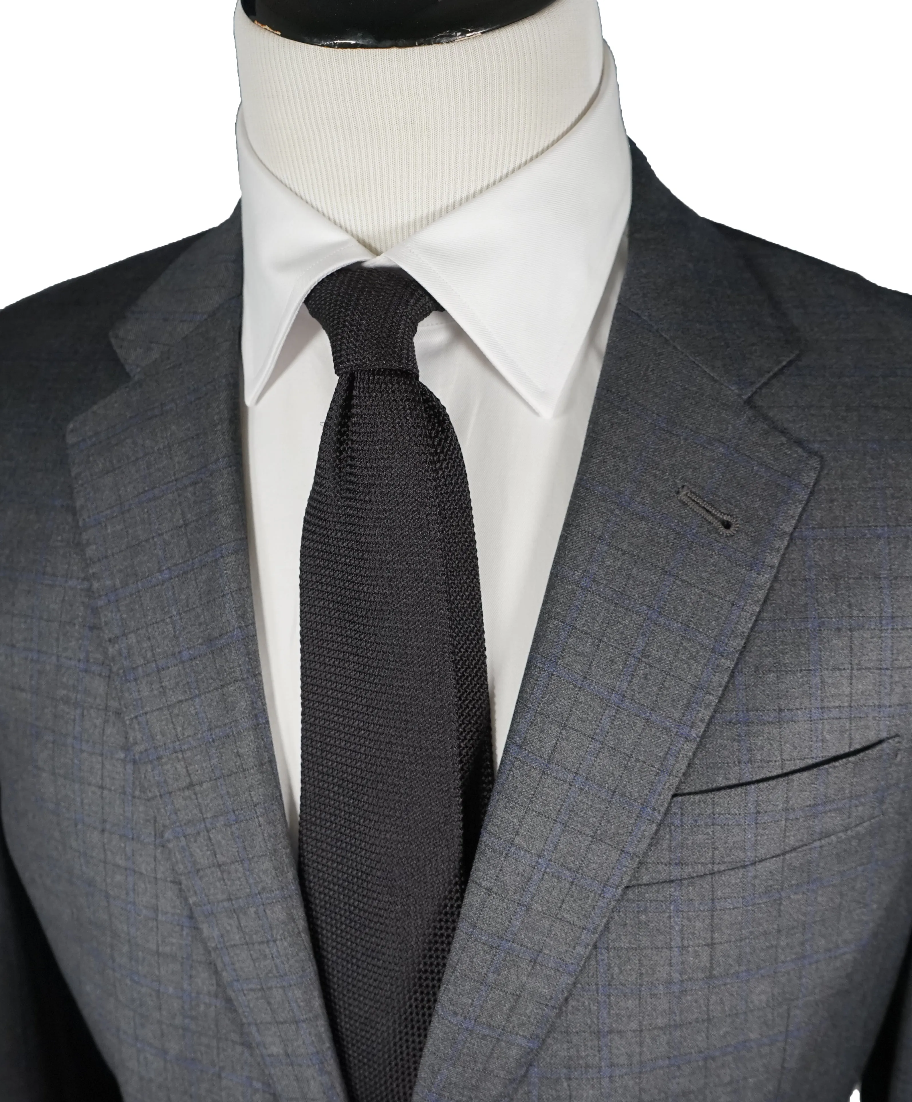ARMANI COLLEZIONI - Blue & Gray Bold Plaid Check Suit “G Line” - 42R