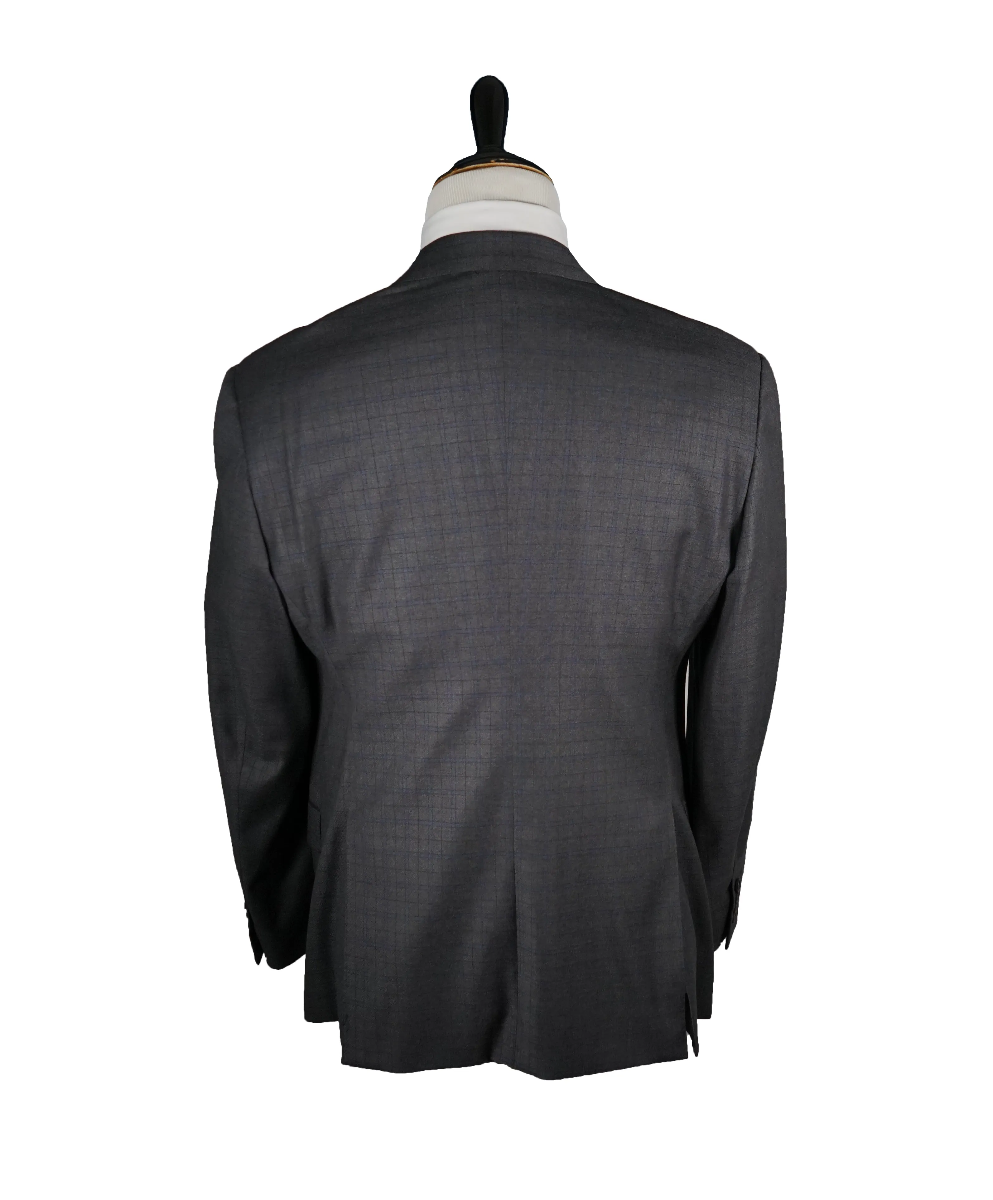ARMANI COLLEZIONI - Blue & Gray Bold Plaid Check Suit “G Line” - 42R