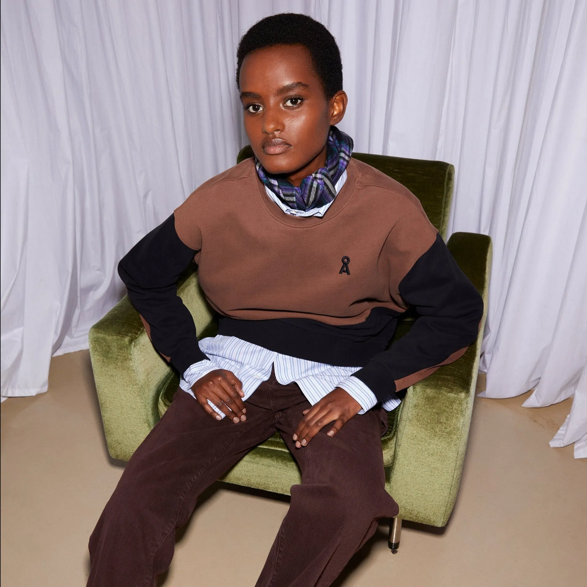 ARMEDANGELS Sweatshirt "AARIN PATCHED"