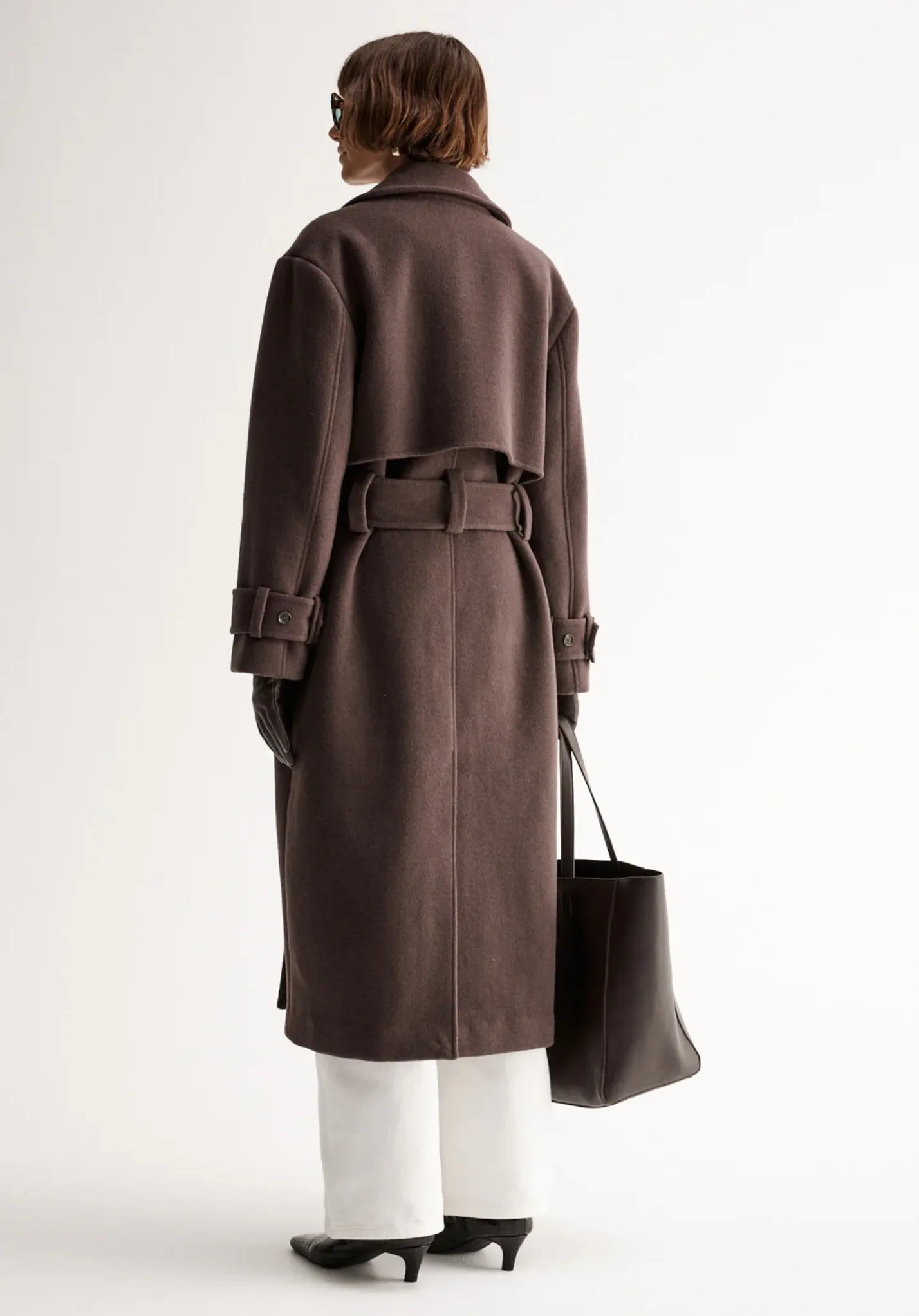 ARNA Coat | CHOCOLATE