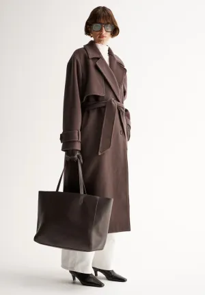 ARNA Coat | CHOCOLATE