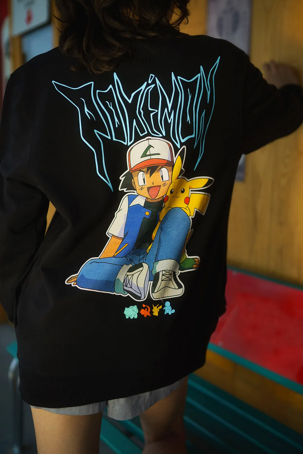Ash-Pi Oversized Sweatshirt
