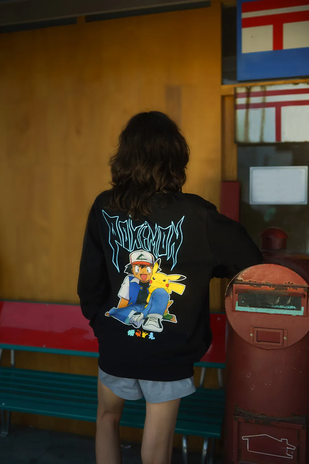 Ash-Pi Oversized Sweatshirt