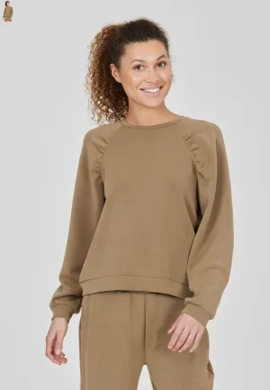 ATHLECIA JILLNANA W BALLOON SLEEVE SWEAT