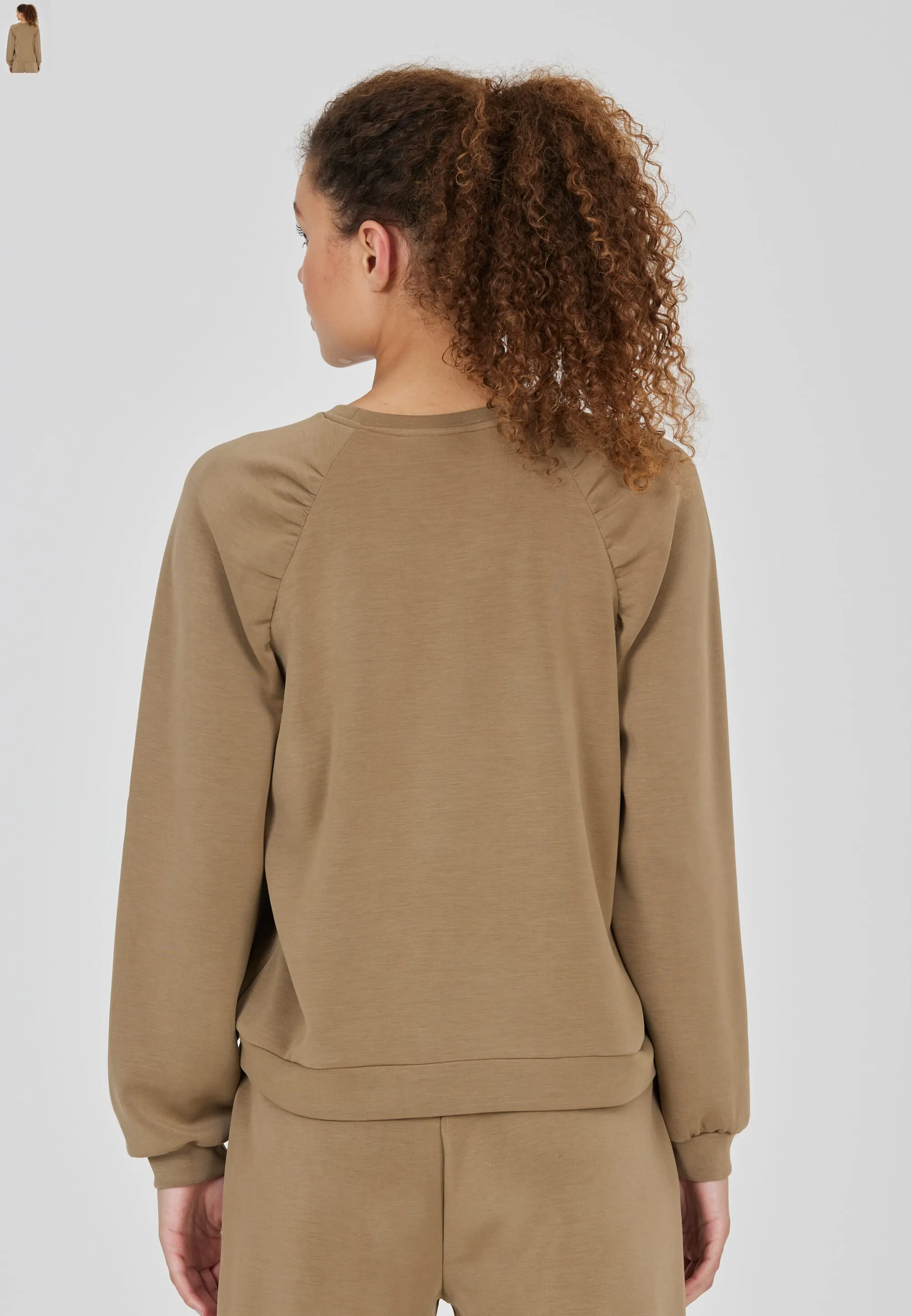 ATHLECIA JILLNANA W BALLOON SLEEVE SWEAT