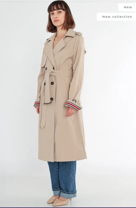 Audrey trench coat