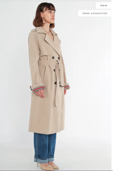 Audrey trench coat