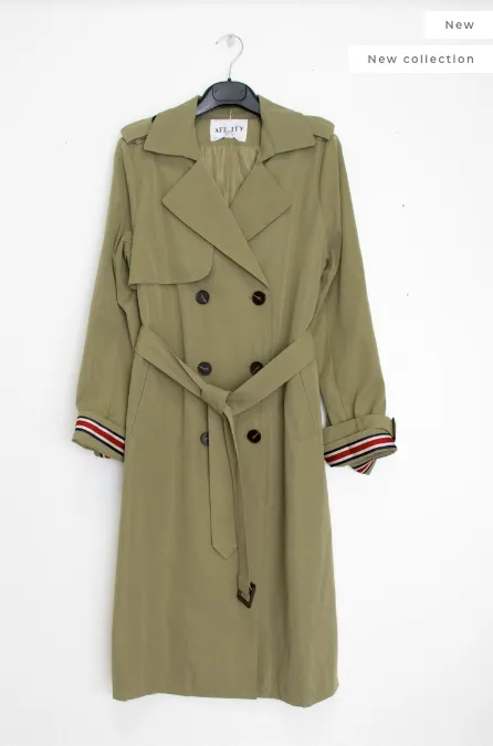 Audrey trench coat