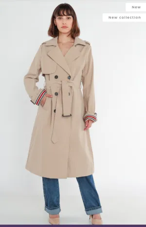 Audrey trench coat