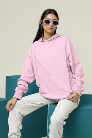 Baby Pink Oversized Hoodie || Essentials