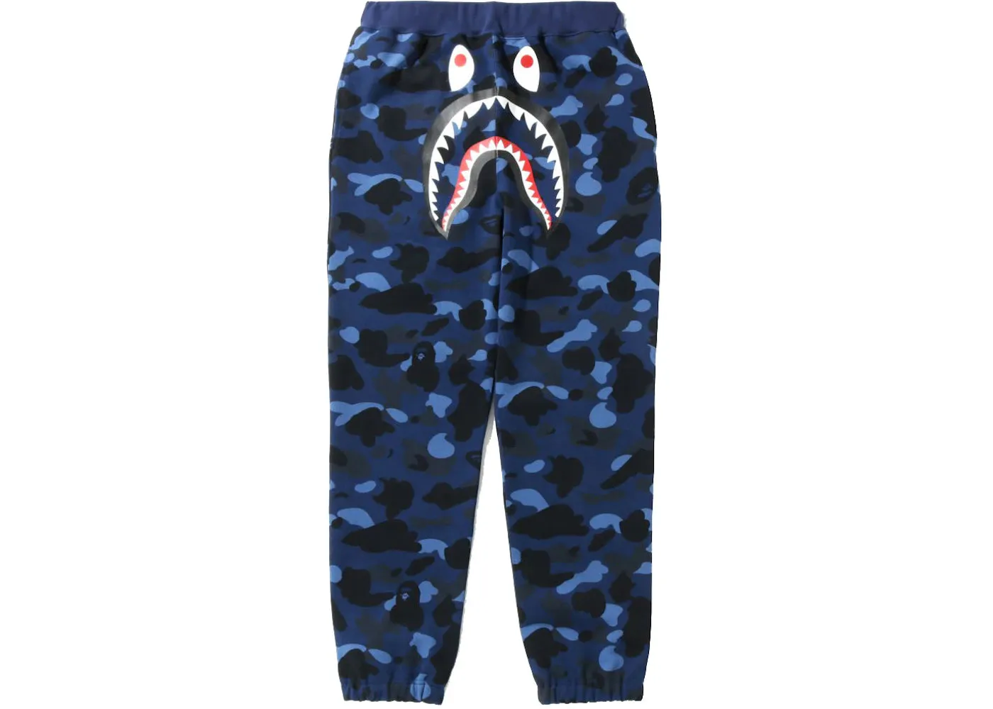 BAPE Color Camo Shark Sweatpants Navy