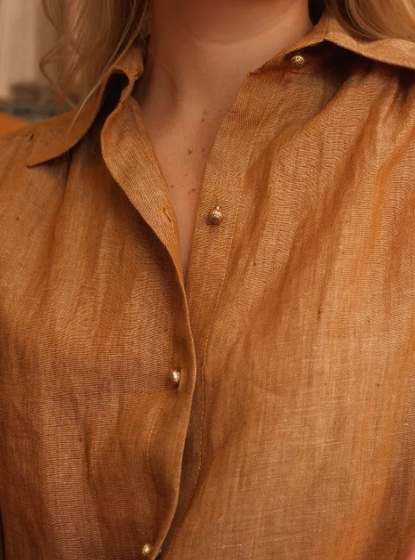 Barcelona Shirt, Goldenrod