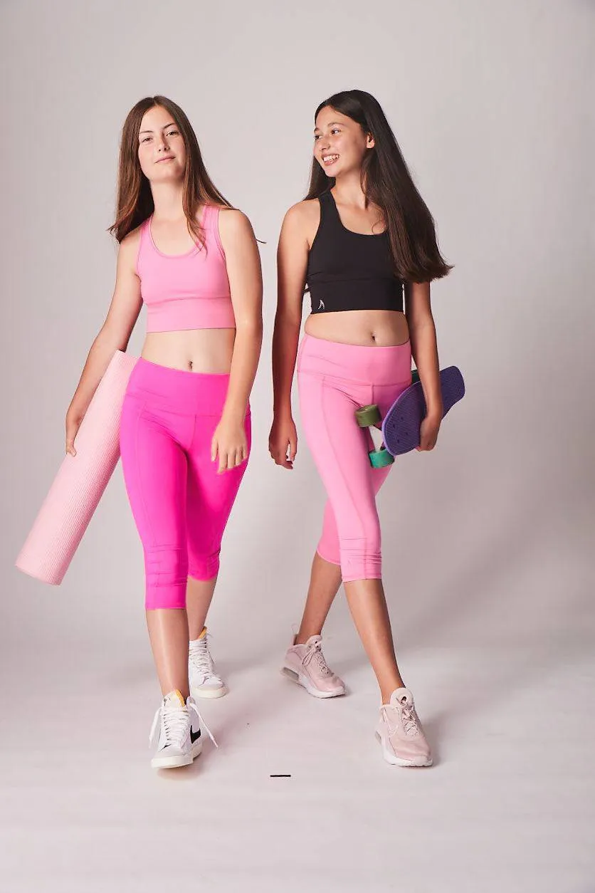 Black Girls Crop Top
