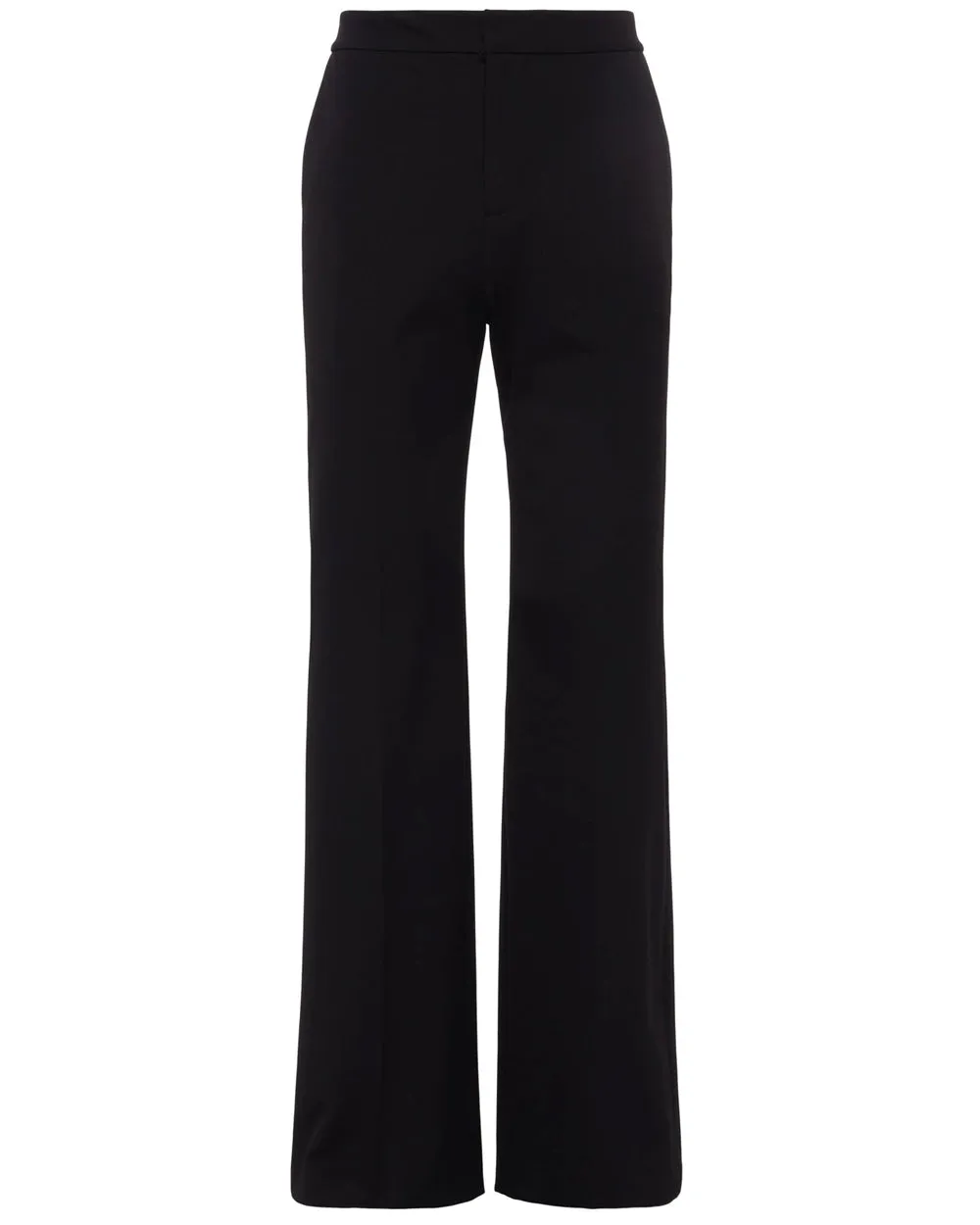 Black Livvy Straight Trouser