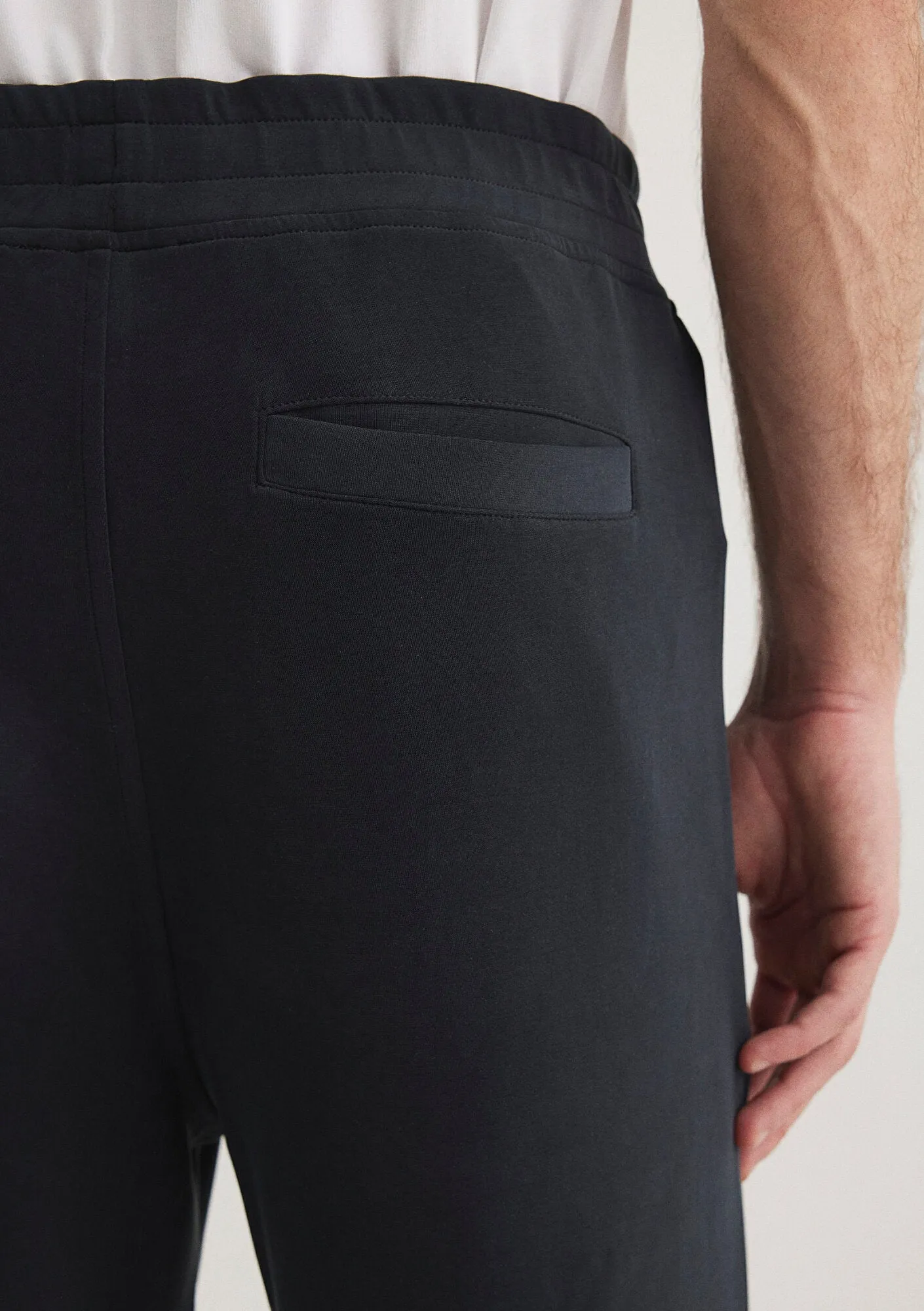 Black Modal Sweatpants
