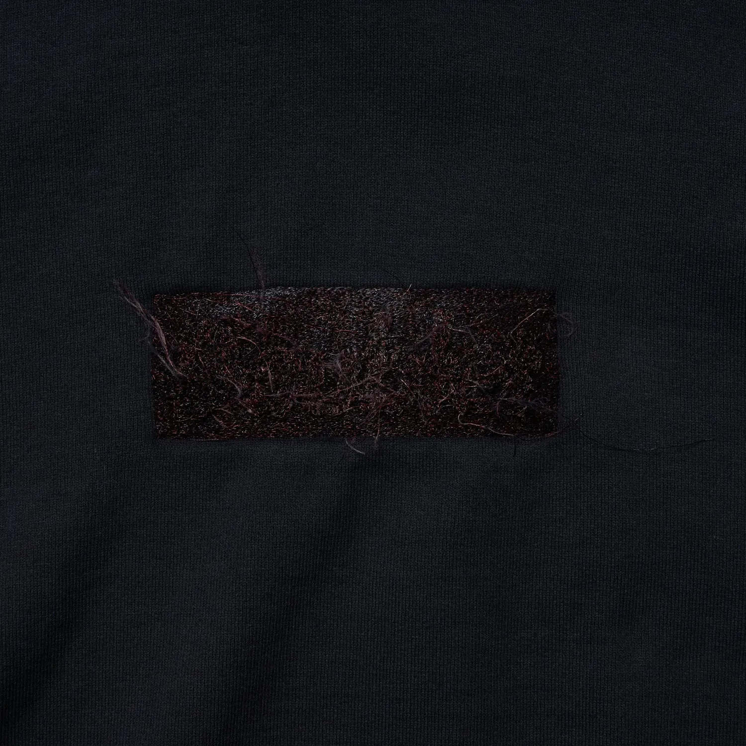 BLACK RUST EMBROIDERY HOODIE