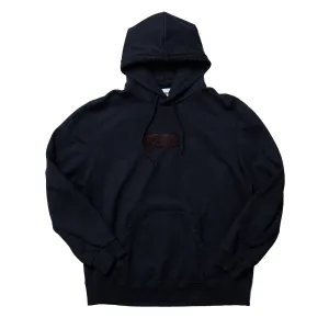 BLACK RUST EMBROIDERY HOODIE