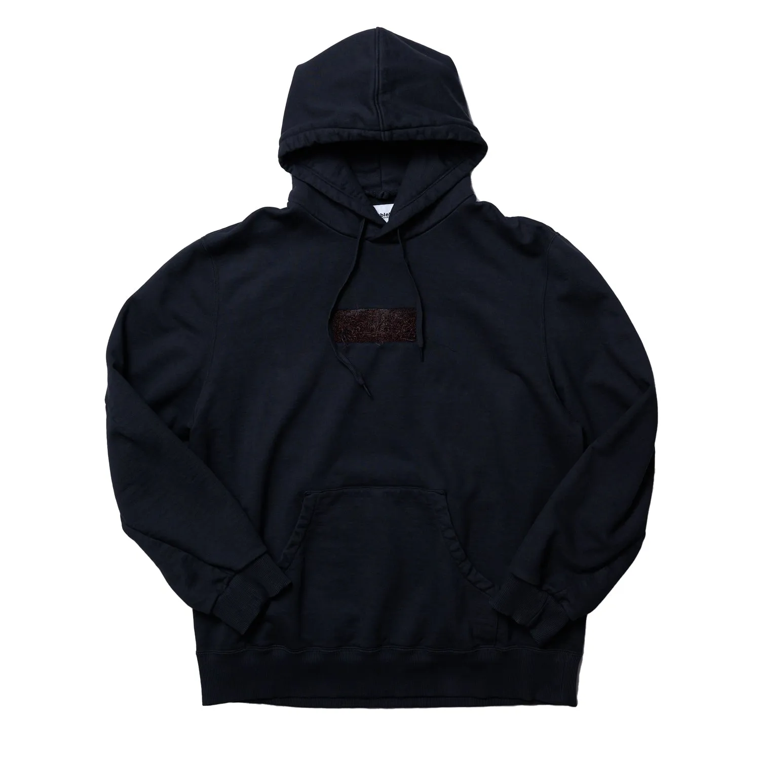 BLACK RUST EMBROIDERY HOODIE