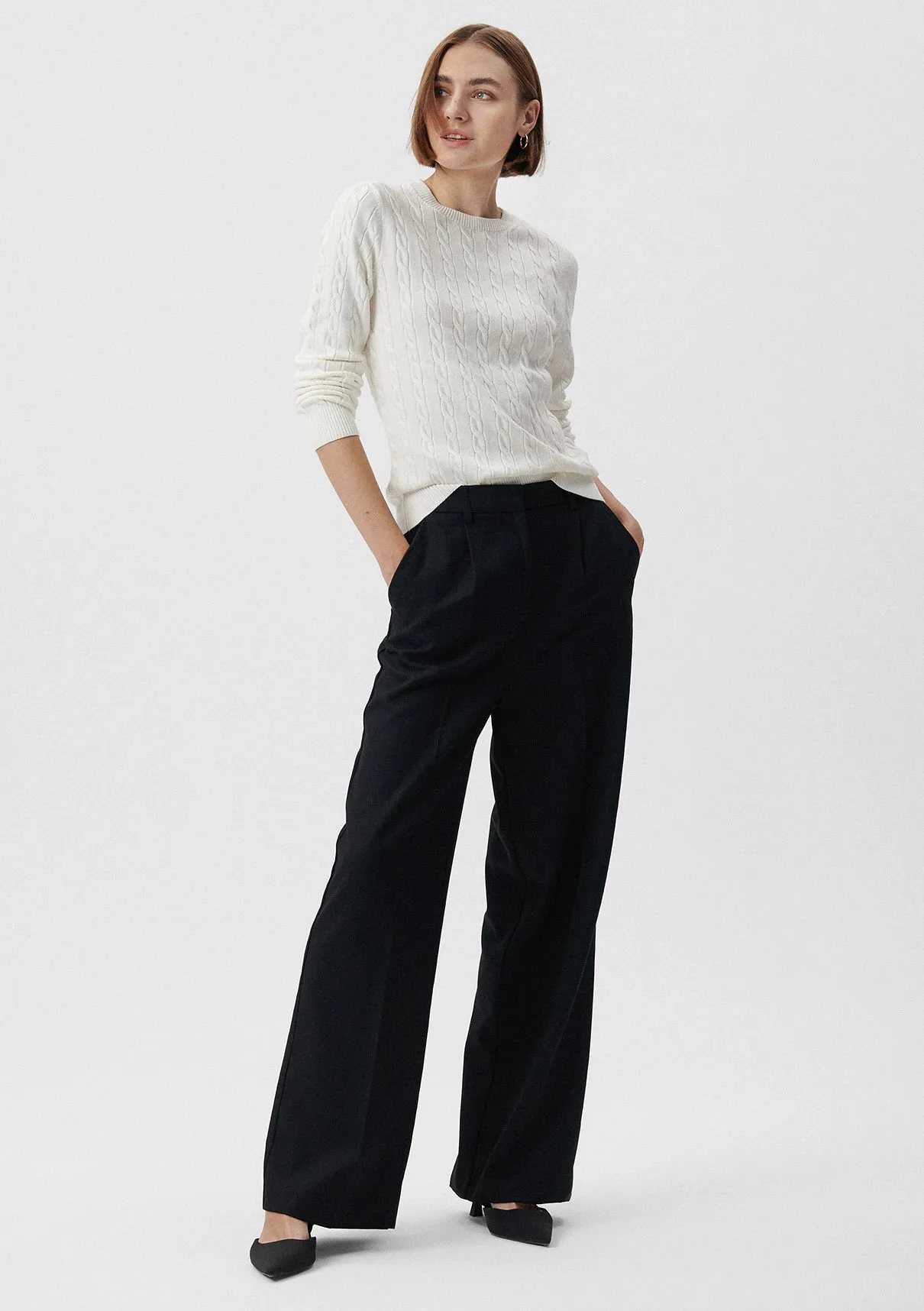 Black Wide Leg Pants