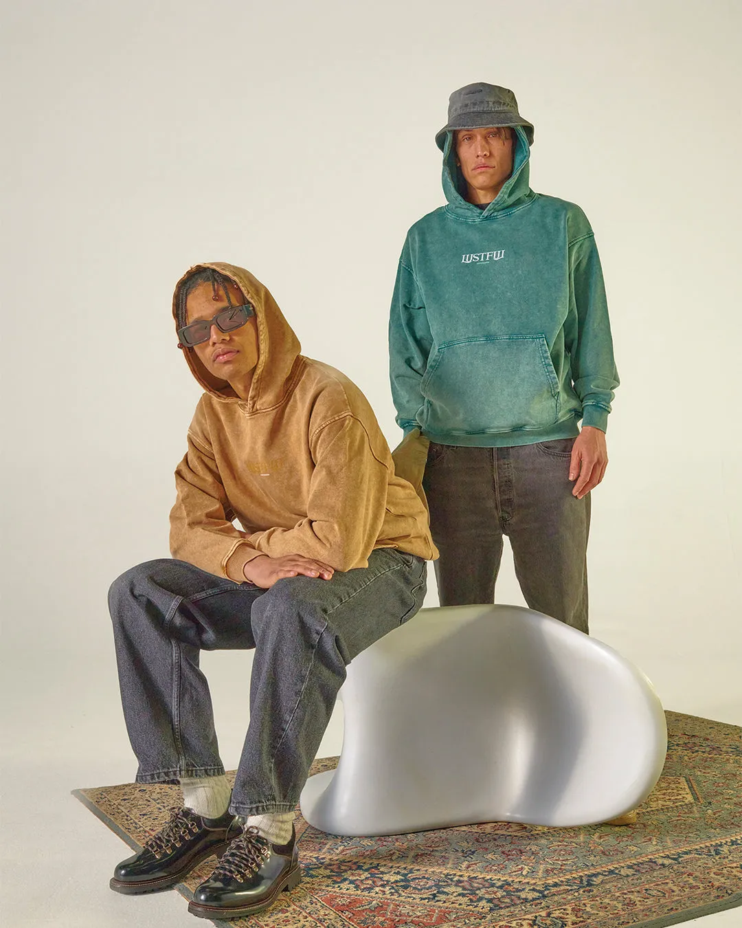 Blaze hoodie in aged green