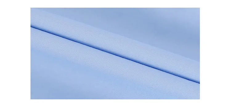 blue French shirt tops