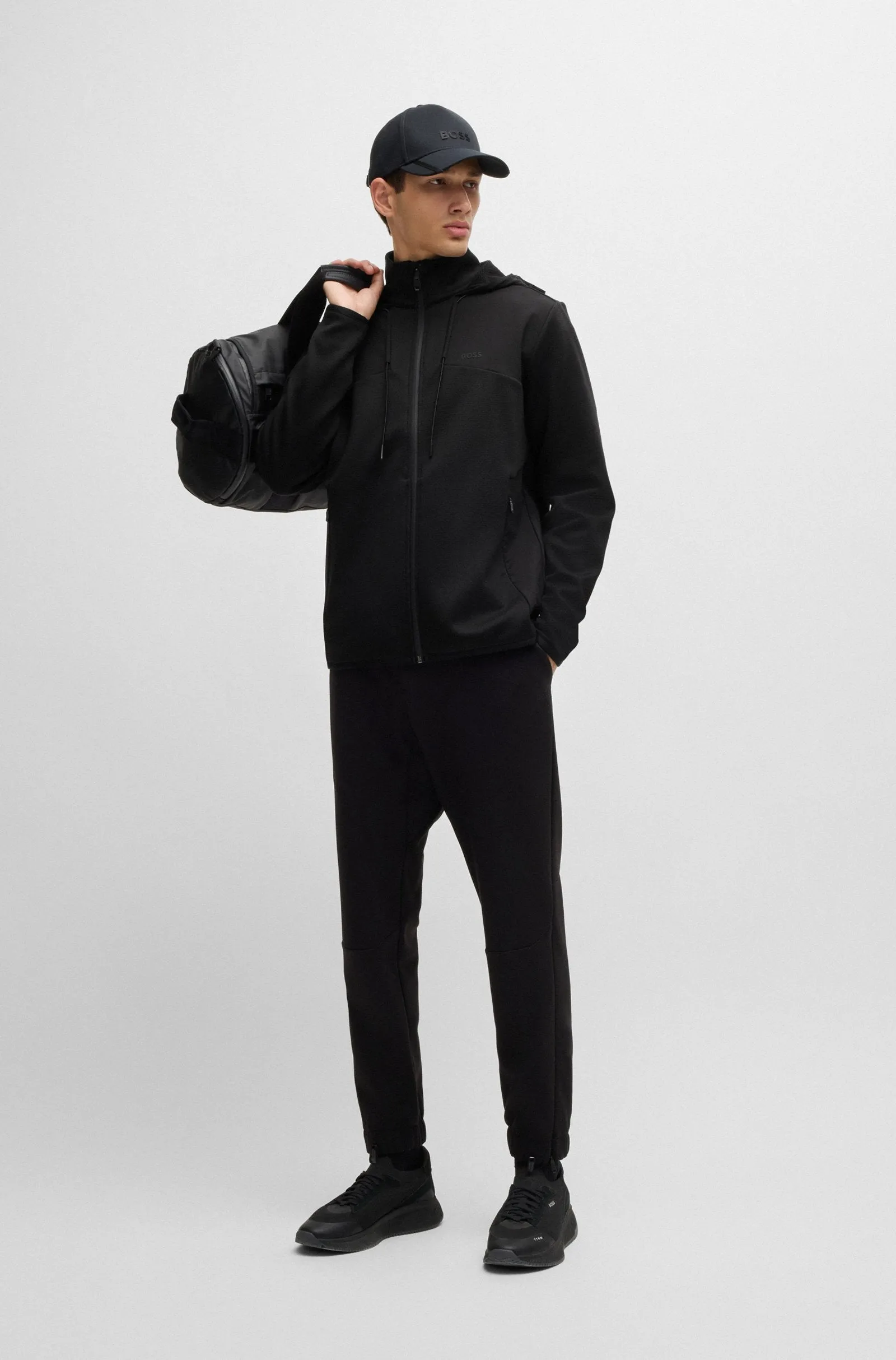 BOSS Hoodies  in Polyester Mix - SYBRID 10263309 01-50523707