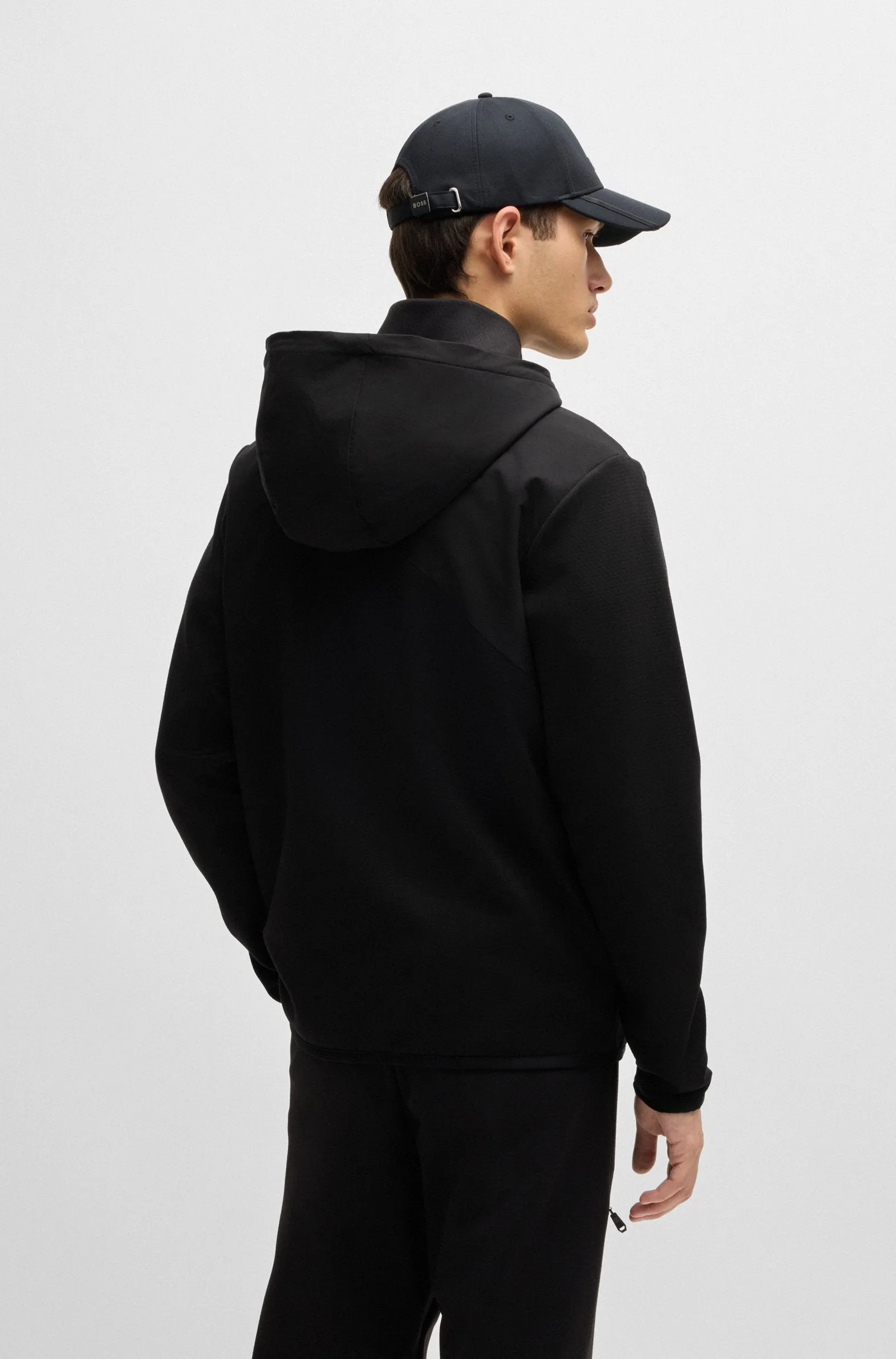 BOSS Hoodies  in Polyester Mix - SYBRID 10263309 01-50523707