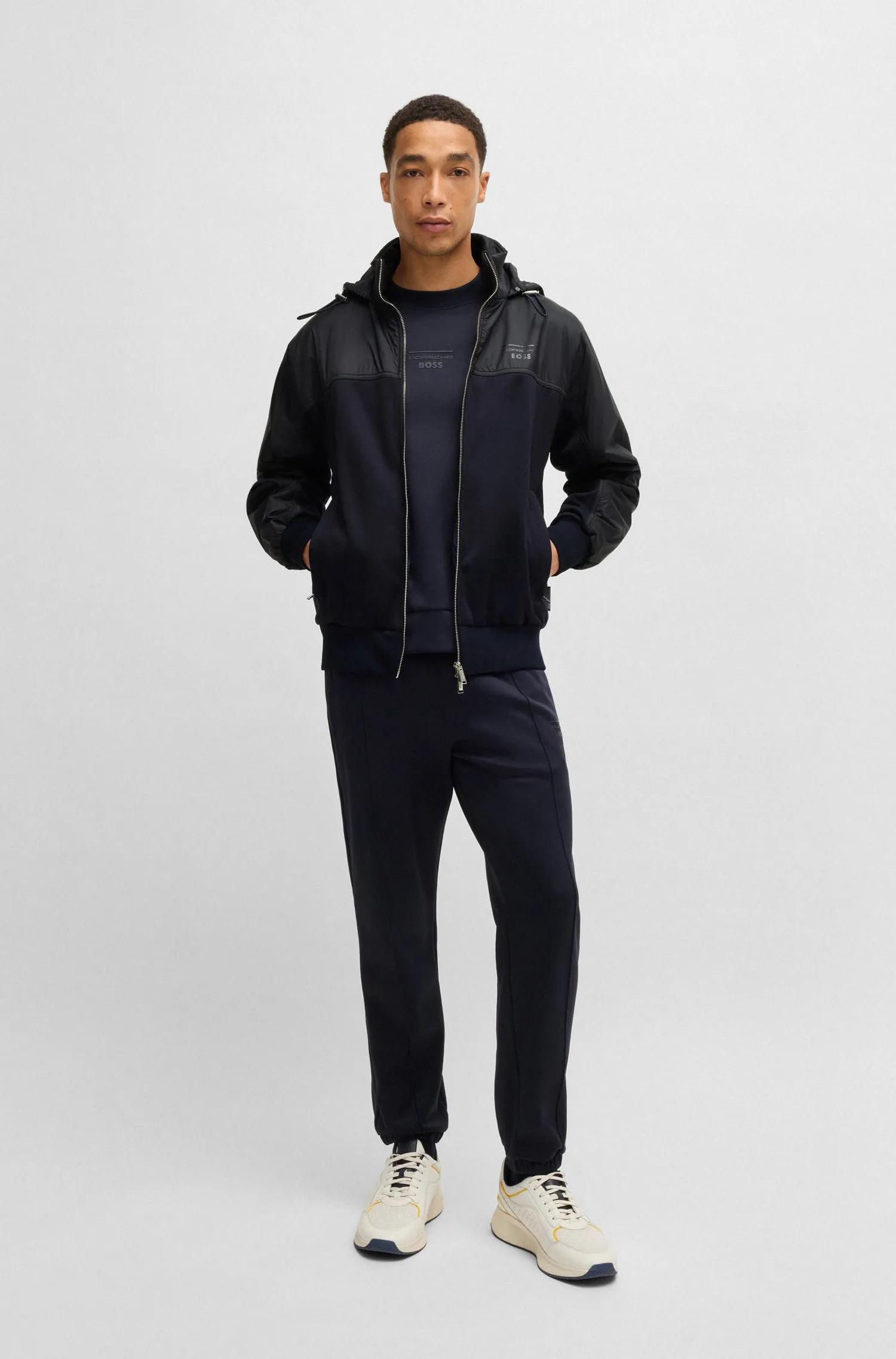 BOSS Hoodies Regular Fit in Cotton Mix - C-STEELE 71_PS 10269363 01-50537366