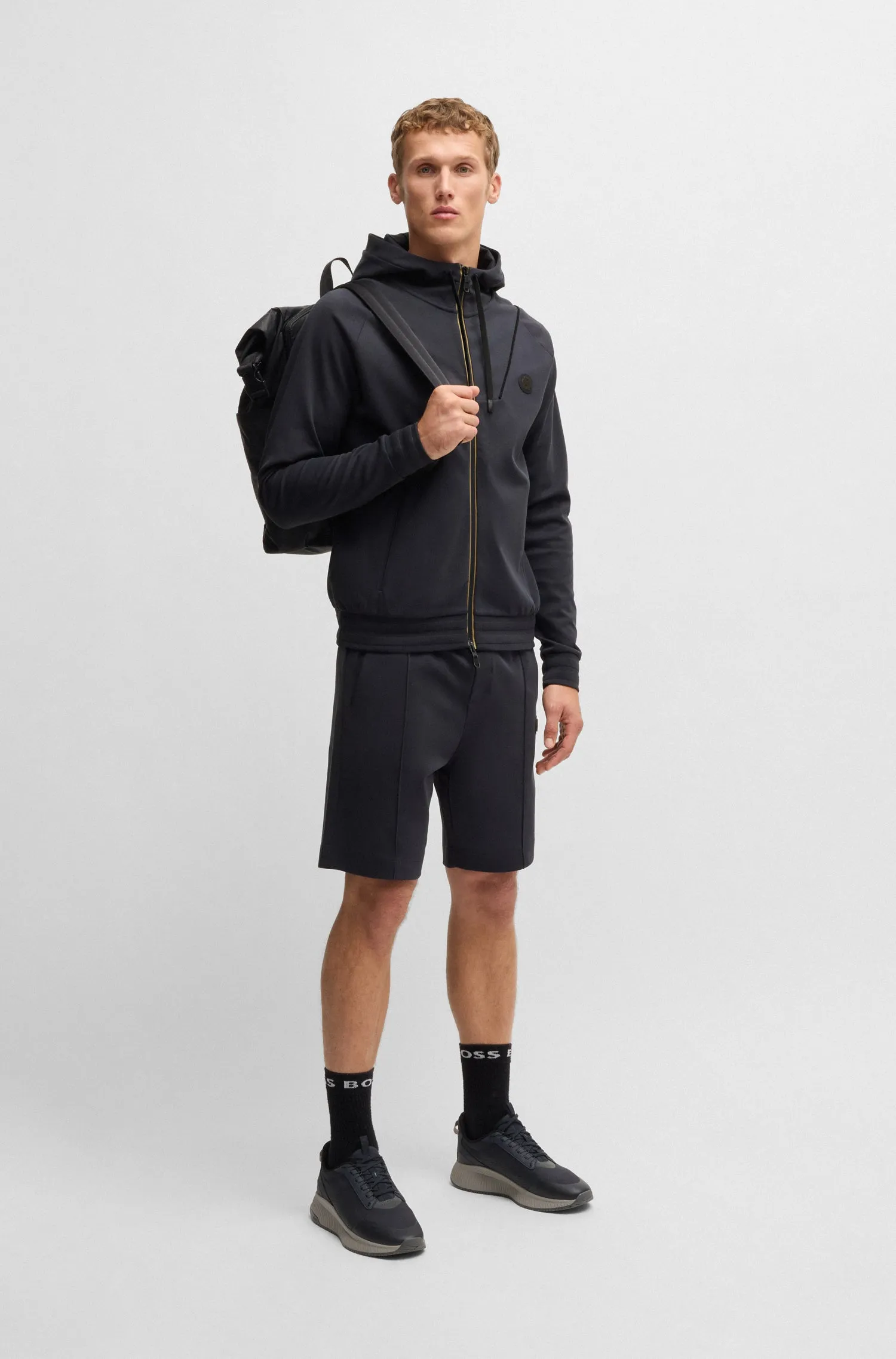 BOSS Hoodies Regular Fit in Cotton Mix - SAGGY TL 10267102 01-50530969