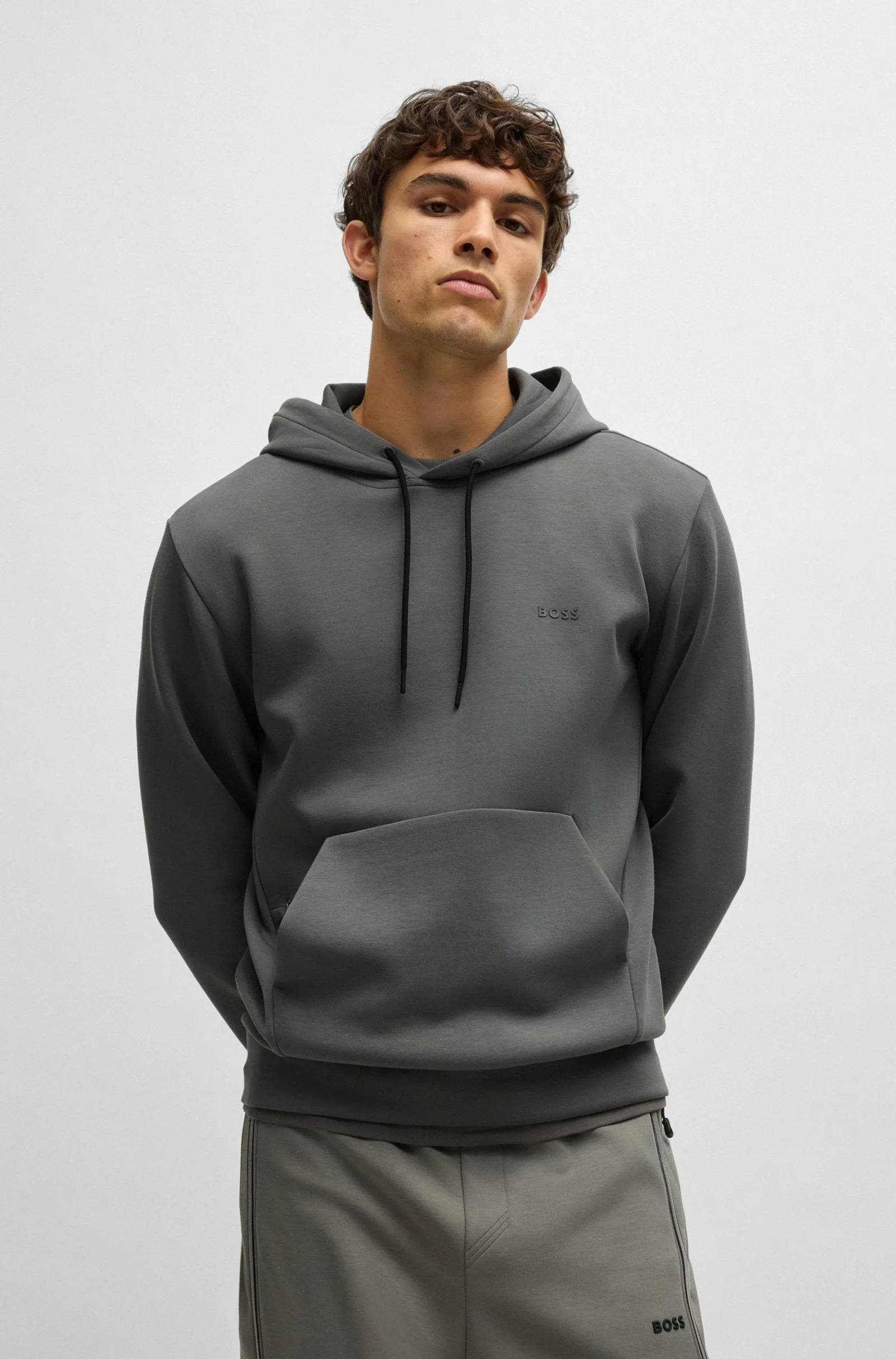 BOSS Hoodies Regular Fit in Cotton Mix - SOODY 10256713 01-50506130