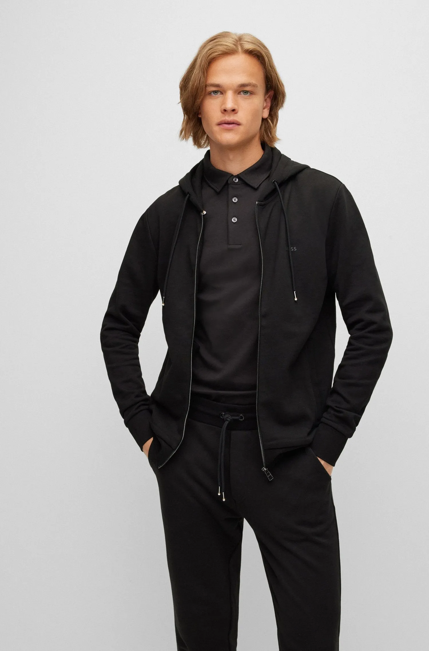 BOSS Hoodies Regular Fit in Cotton - SEEGER 92 10242373 01-50471960