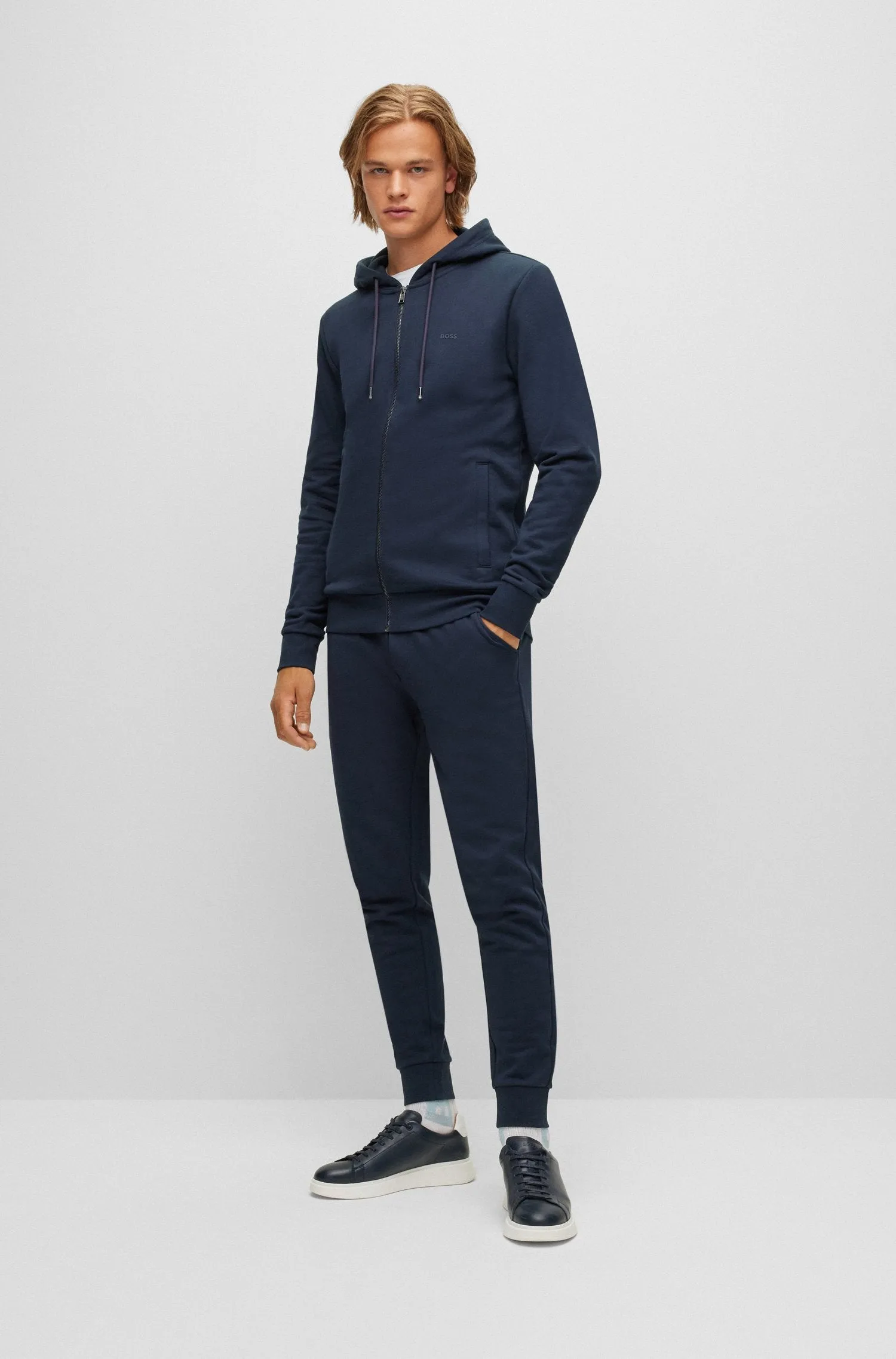 BOSS Hoodies Regular Fit in Cotton - SEEGER 92 10242373 01-50471960