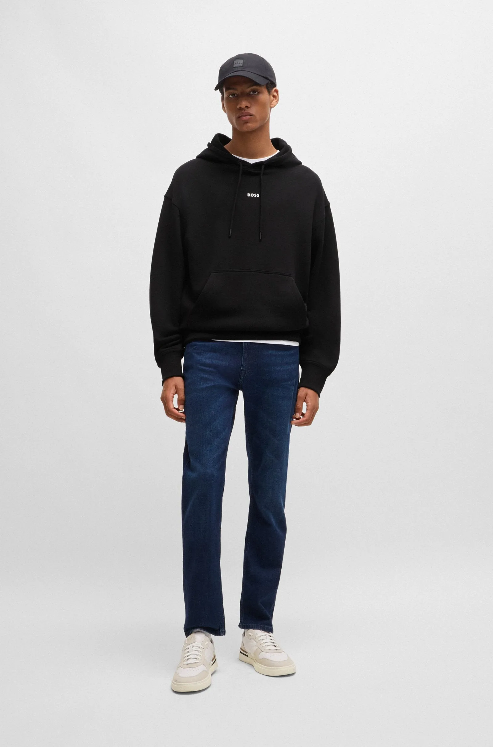 BOSS Hoodies Regular Fit in Cotton - WESMALLHOOD 10244192 01-50514530