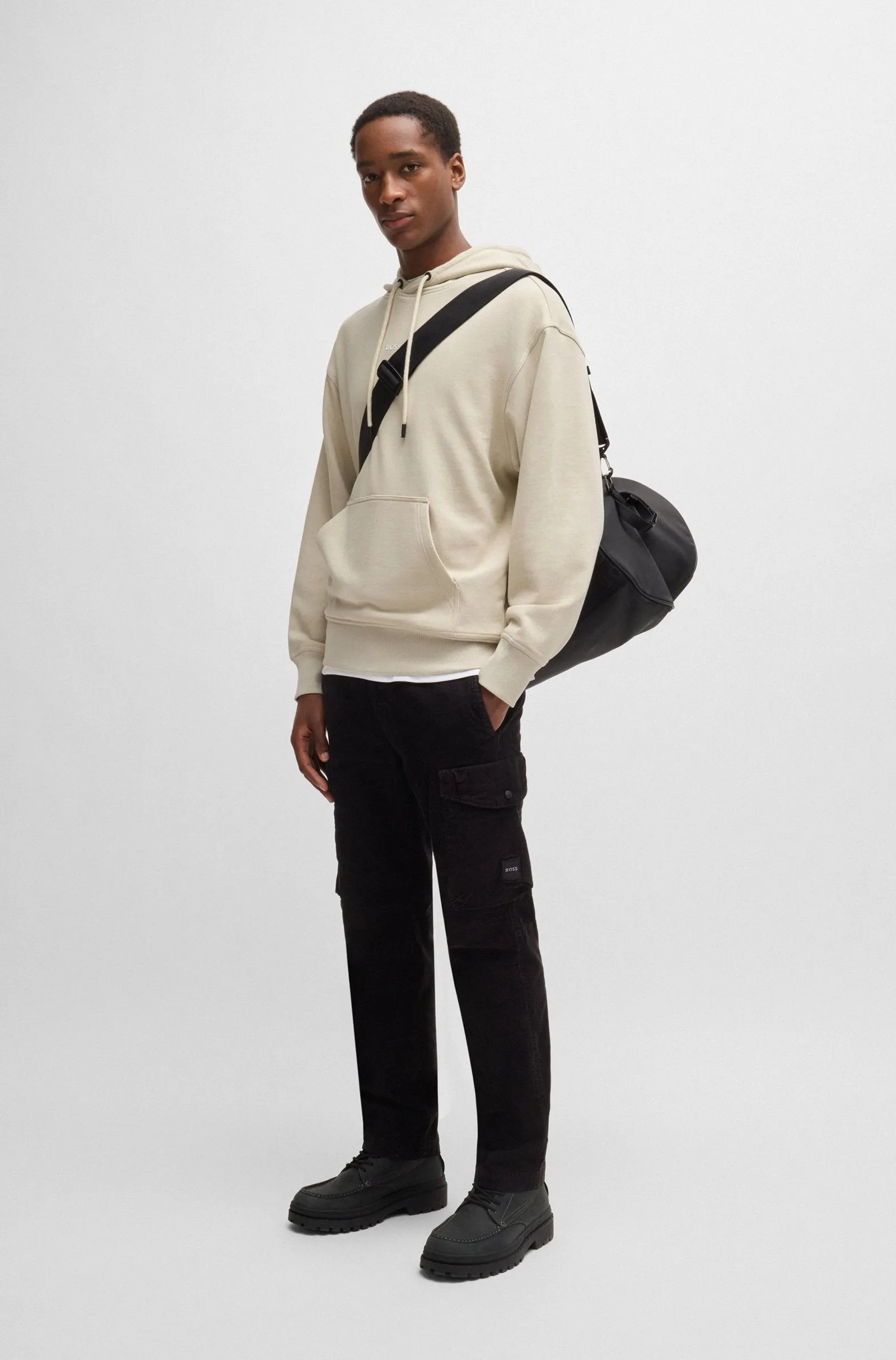 BOSS Hoodies Regular Fit in Cotton - WESMALLHOOD 10244192 01-50514530
