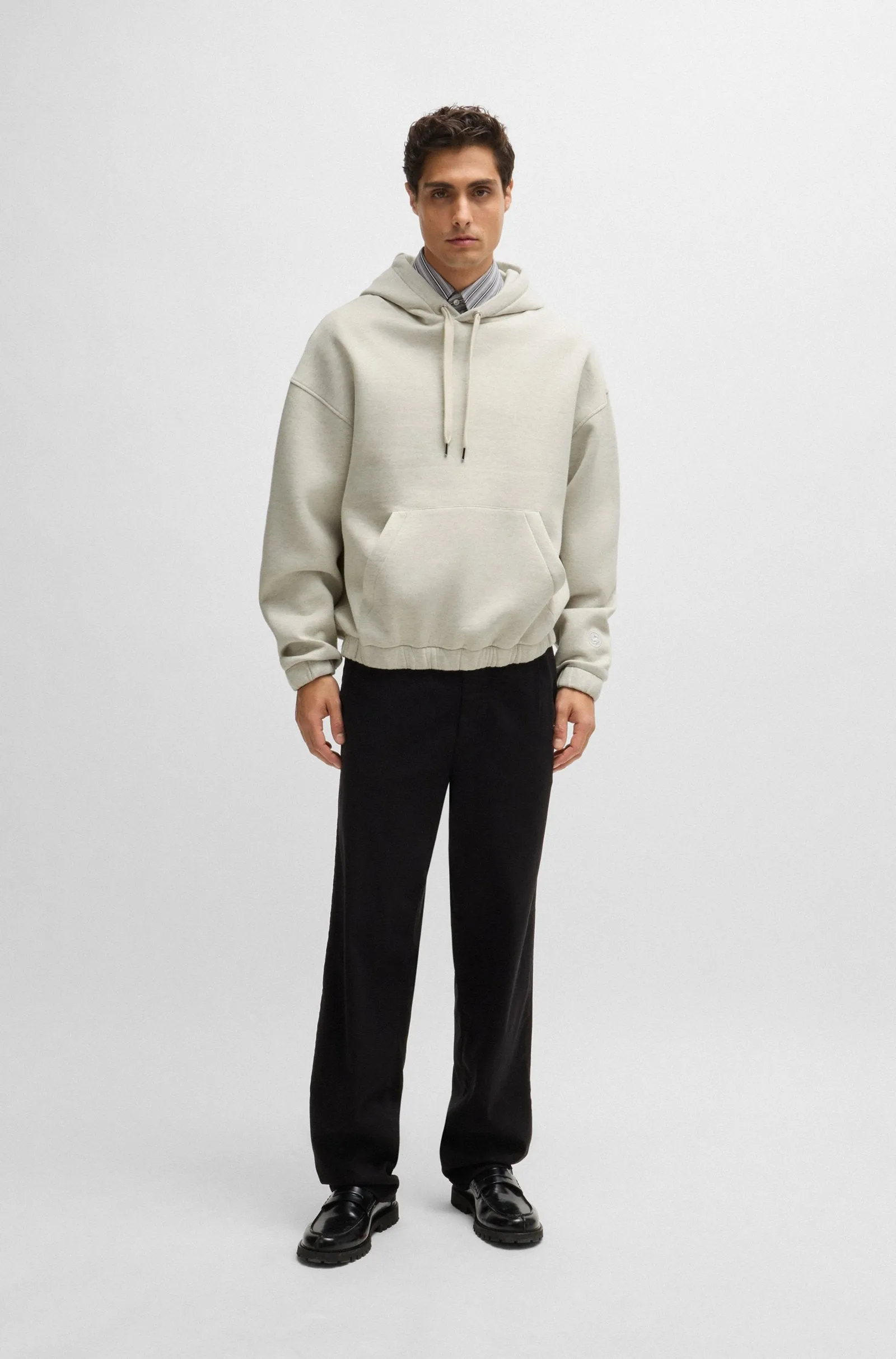 BOSS Hoodies Relaxed Fit in Cotton Mix - C-STEVENS 06 10266396 01-50523909