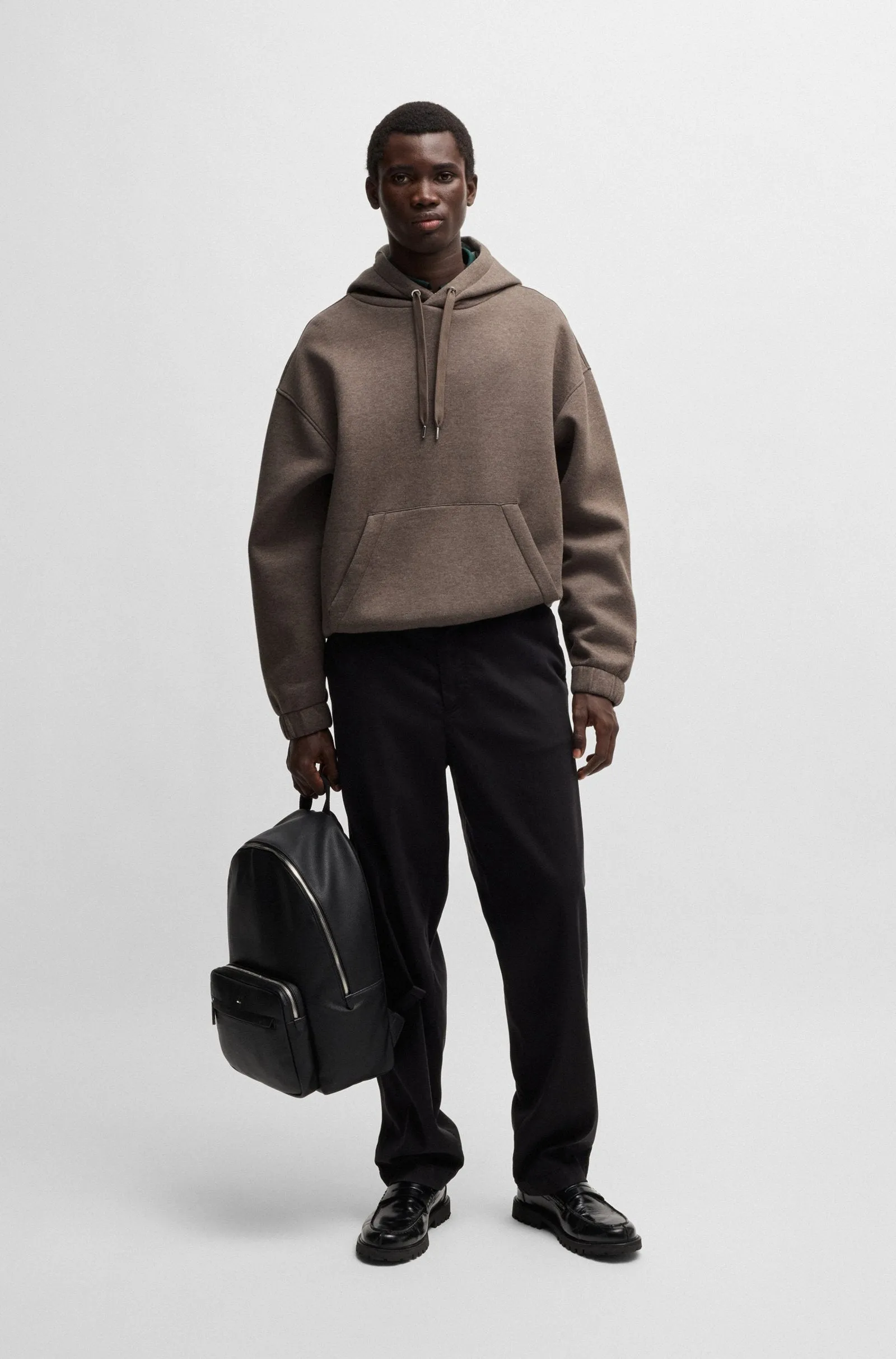 BOSS Hoodies Relaxed Fit in Cotton Mix - C-STEVENS 06 10266396 01-50523909