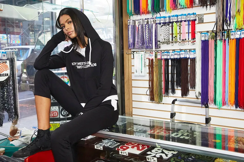 BOY MEETS GIRL® UNEXPECTED 2019 Double Layer Hoodie
