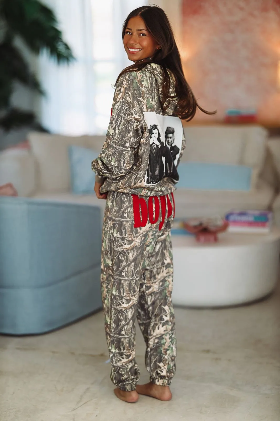 Boys Lie Not Manhunt Kimmy Reverse Pant - Camo