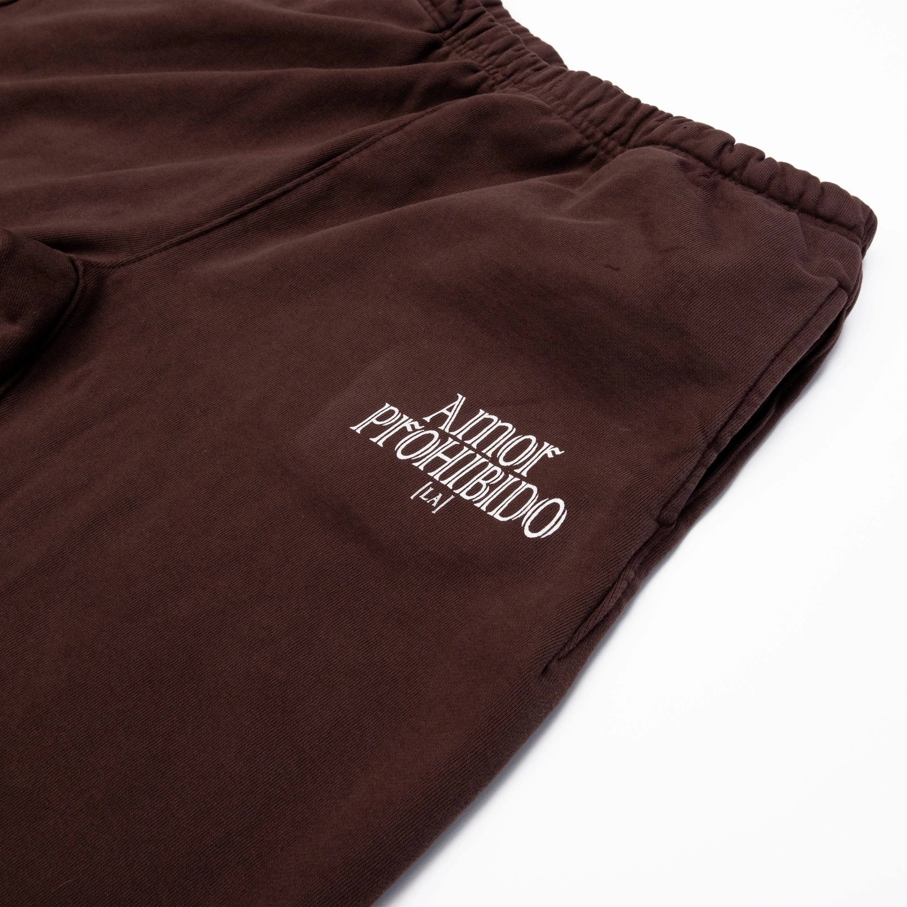 Brown Privilege Amor Logo Sweatpants