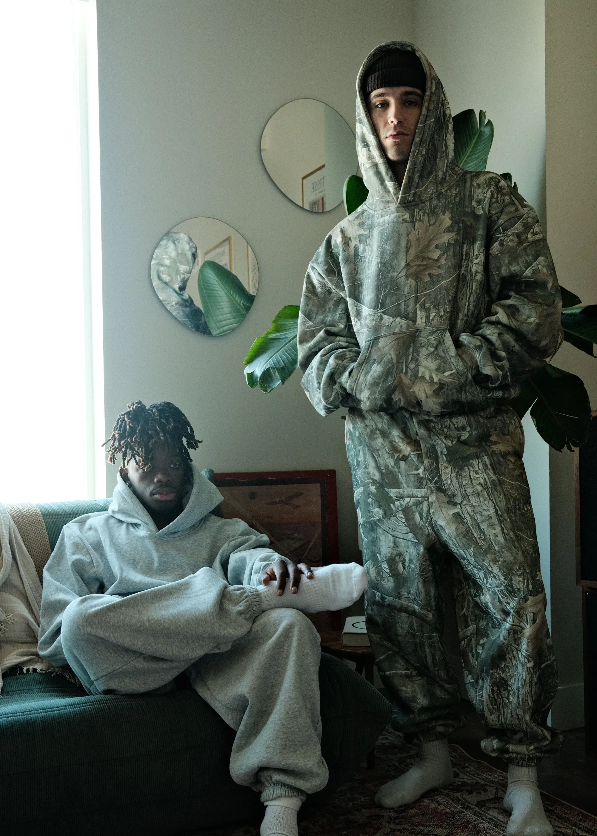 BRUSH CAMO SWEATS