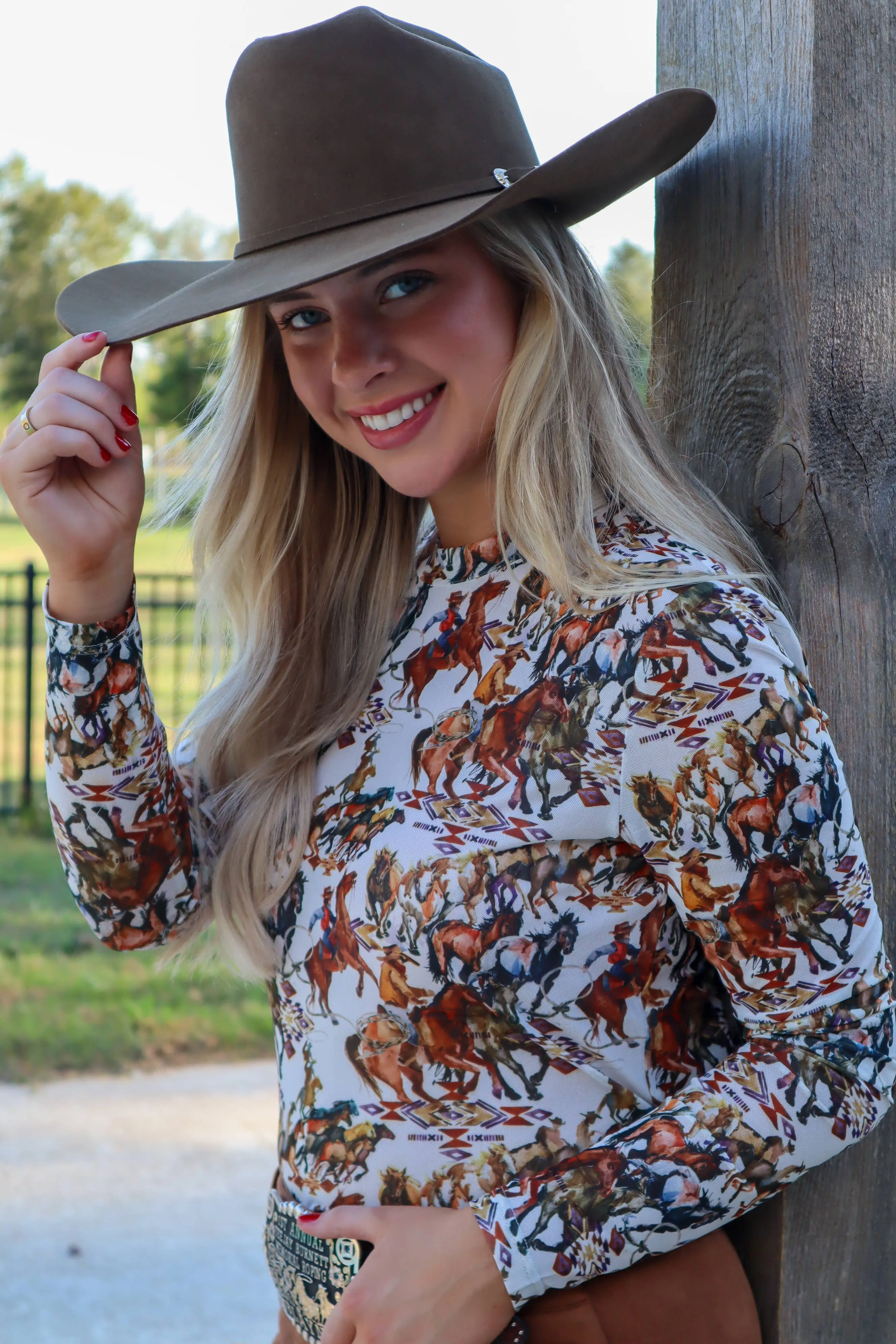 Buckaroo Long Sleeve Mesh